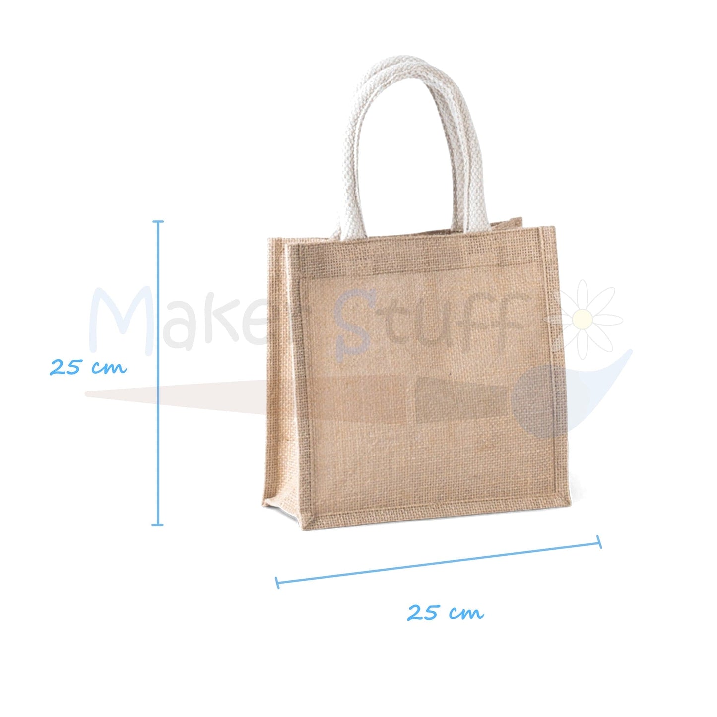Borsa Juta semplice 25cm