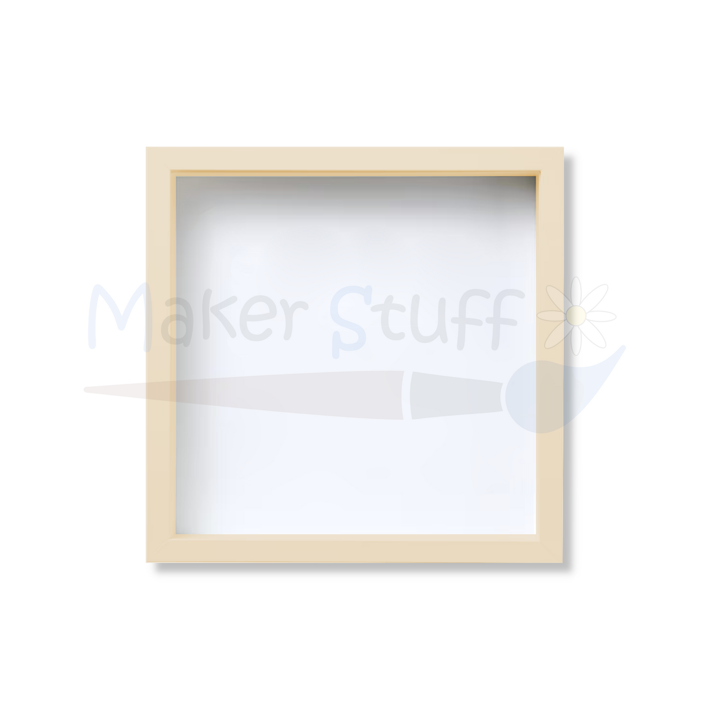 Cornice Shadow Box 22x22 cm Legno