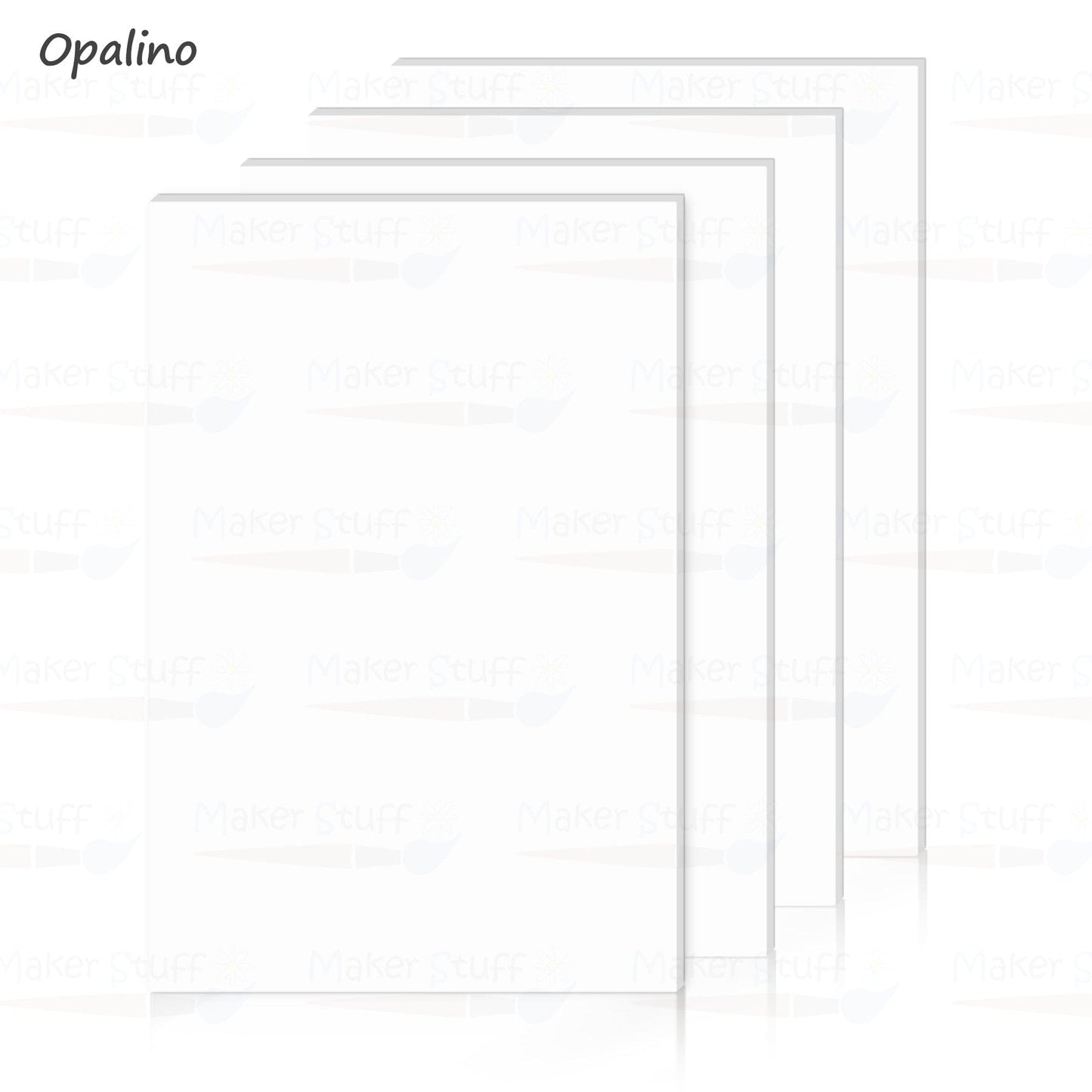 Acrilico Bianco Latte Opalino 3mm lastra 30x20 cm