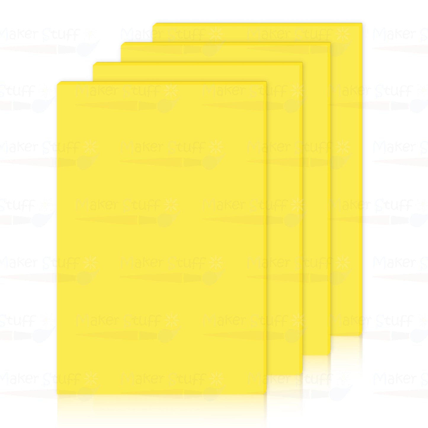 Acrilico Giallo 3mm lastra 30x20 cm