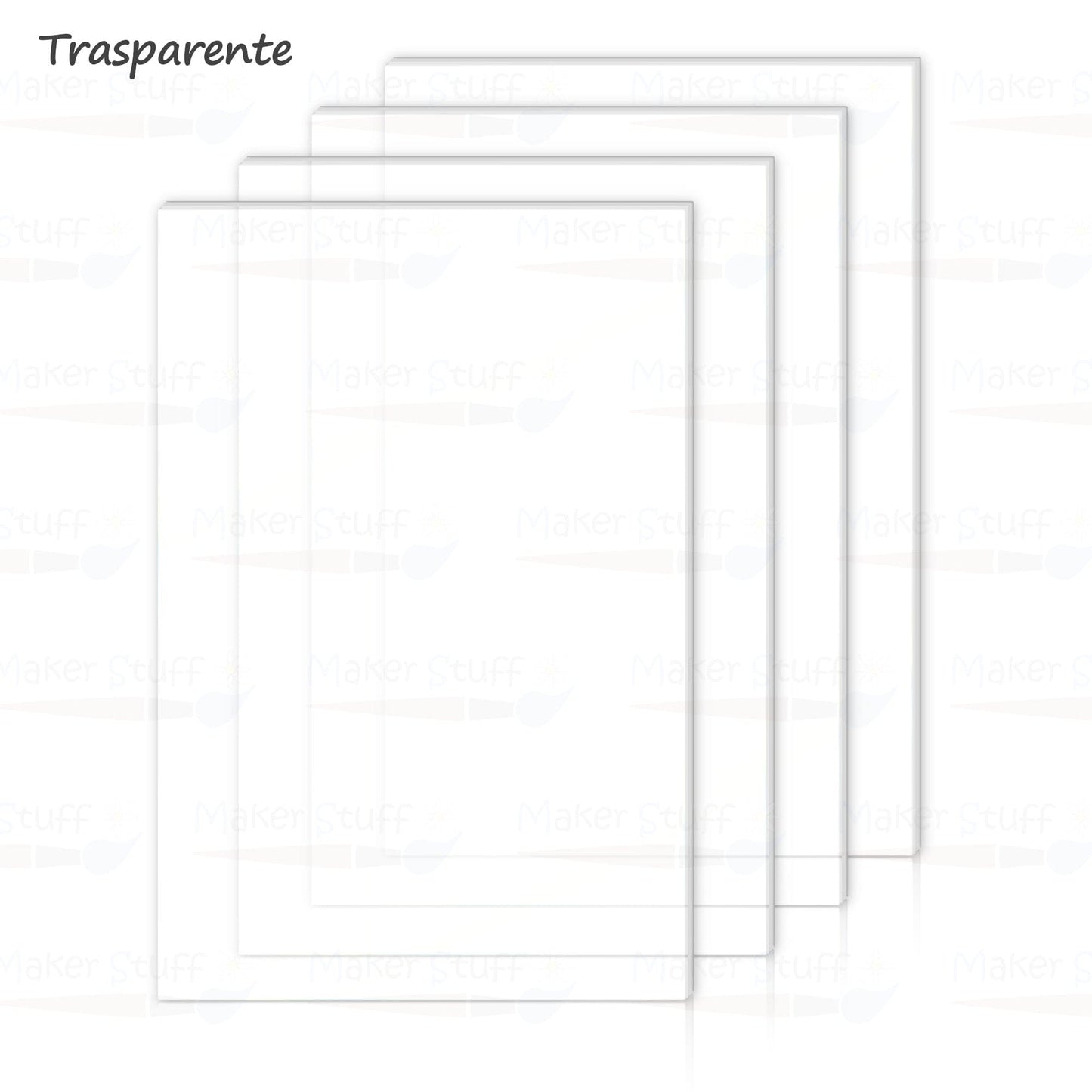 Acrilico trasparente 2mm lastra 30x20 cm