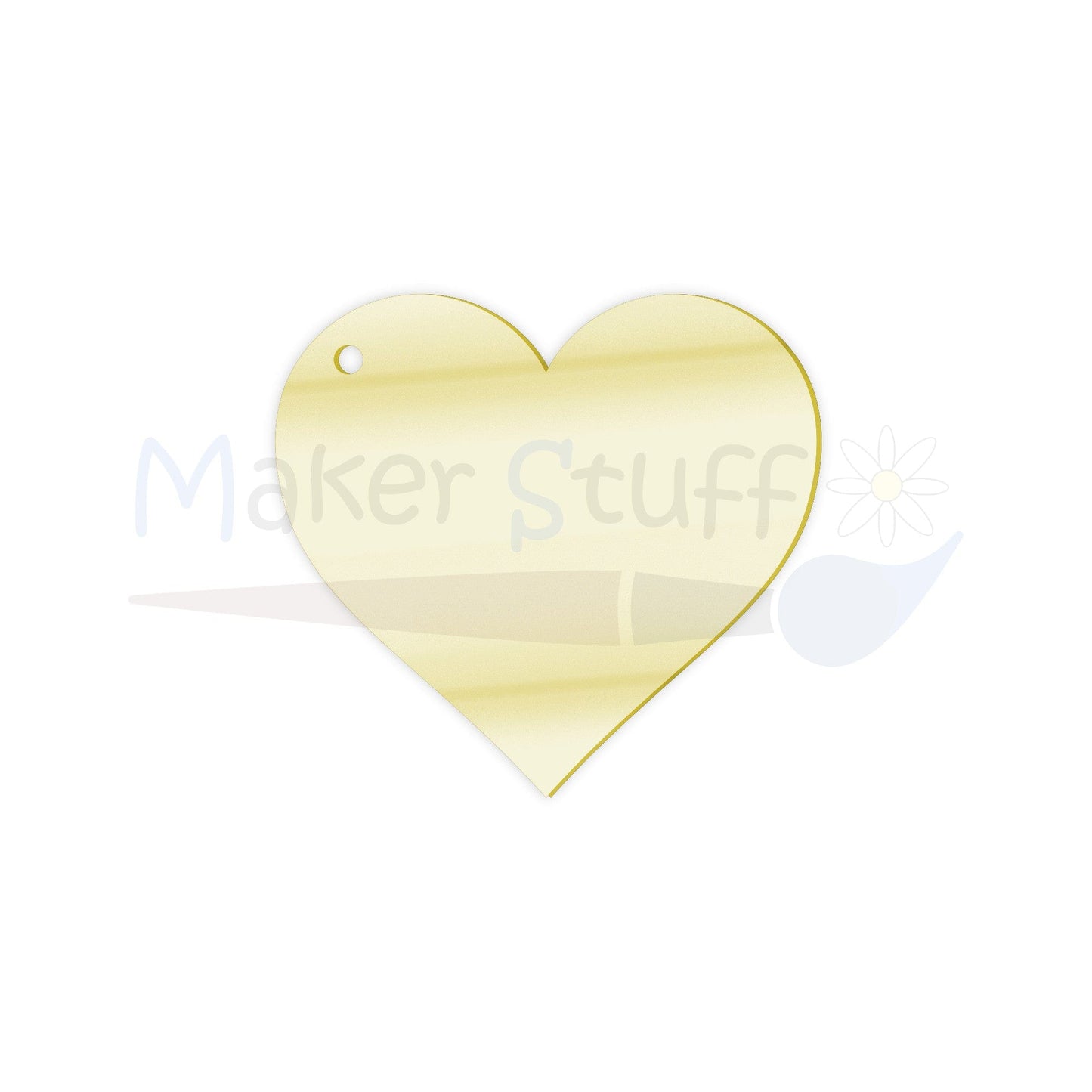 Cuore Oro Specchio 100mm