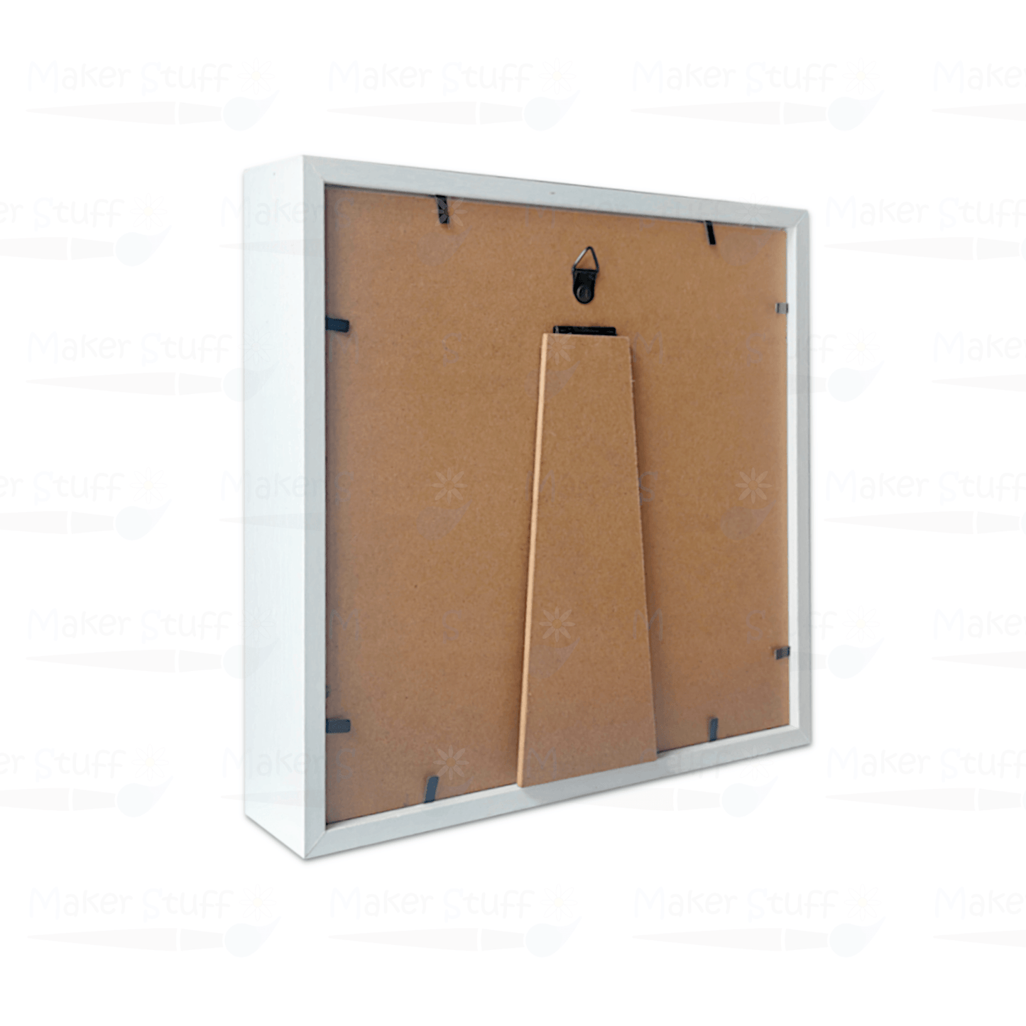 Cornice Shadow Box 22x22 cm Bianca