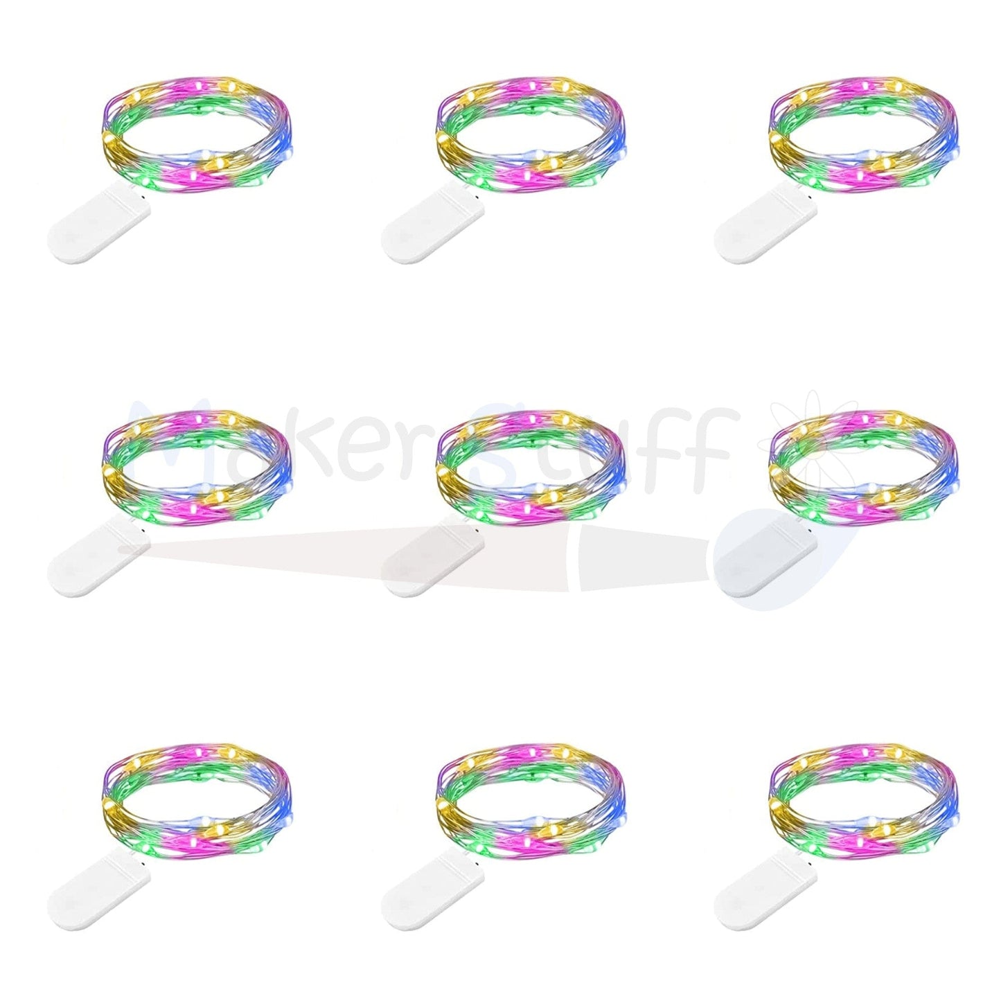 Luci Led decorativi striscia 2 metri multicolore